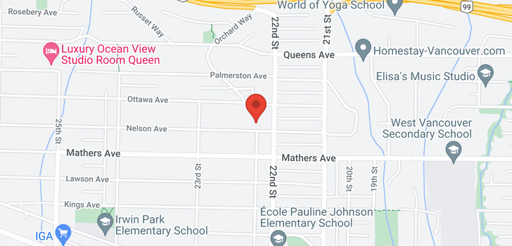 map of 2235 NELSON AVENUE